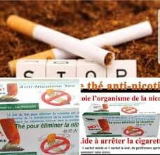 Thé pour éliminer la nicotine (3kits)