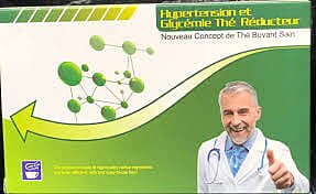Thé Réducteur d'Hypertension et Glycémie (3 kits)